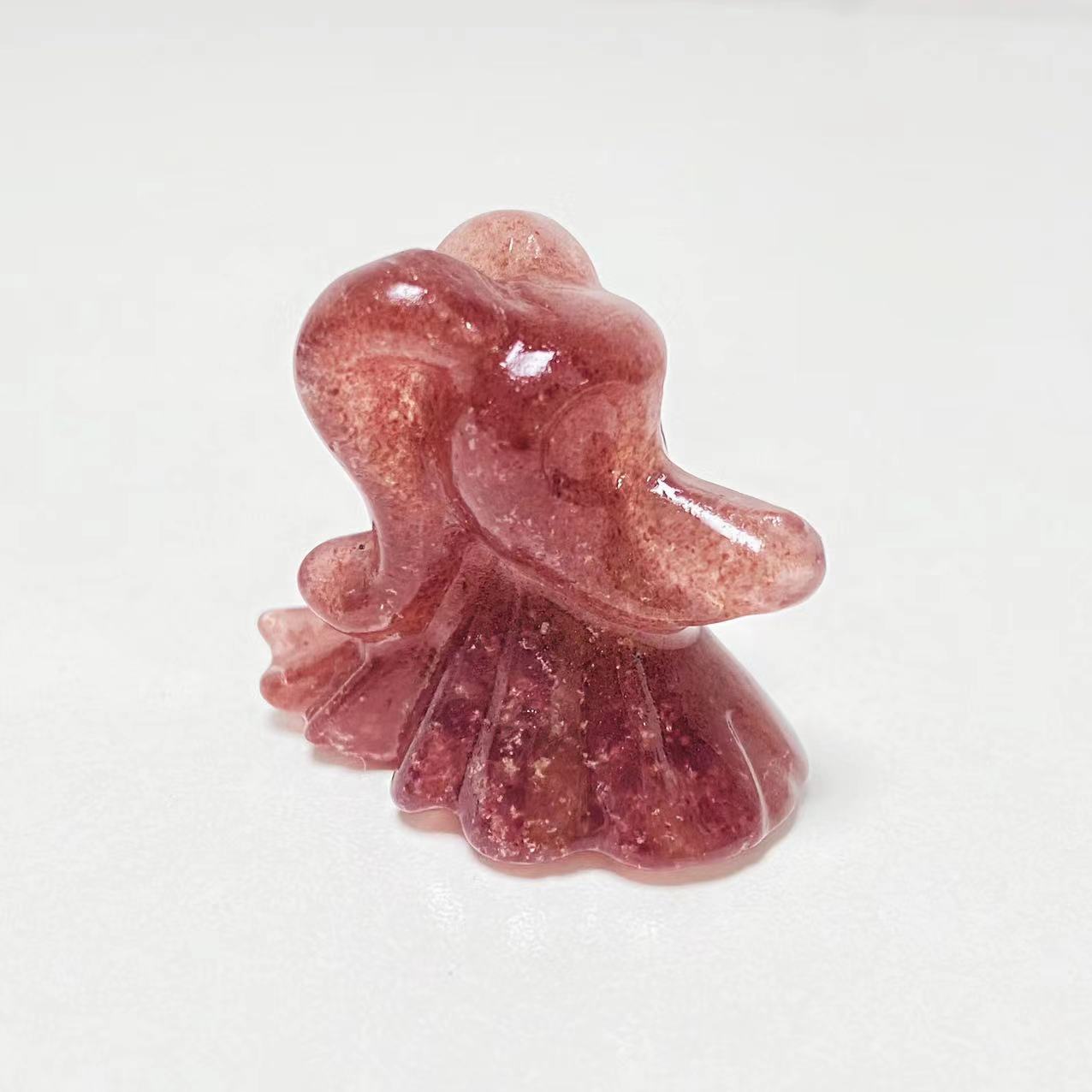 Crystal zero dog carvings