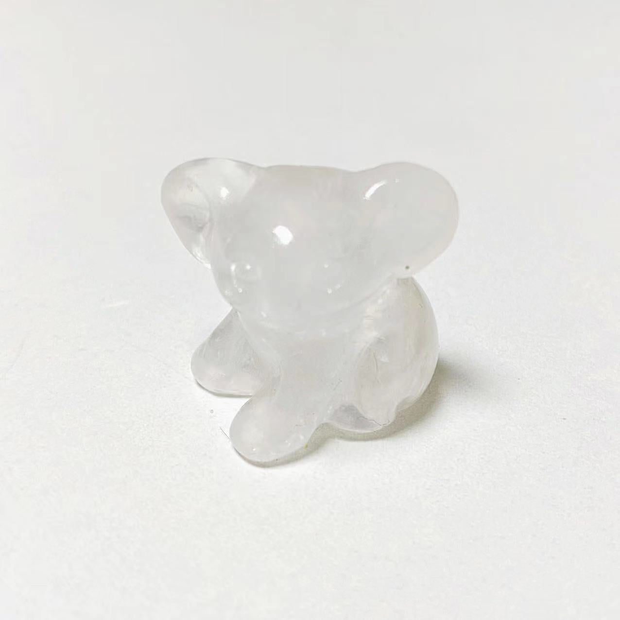 Crystal koala small carvings