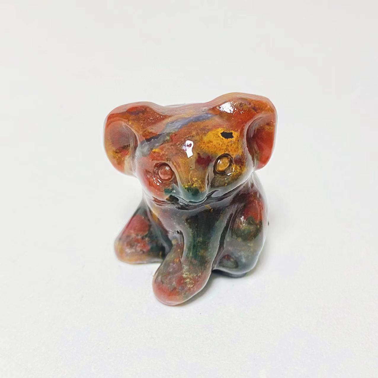 Crystal koala small carvings