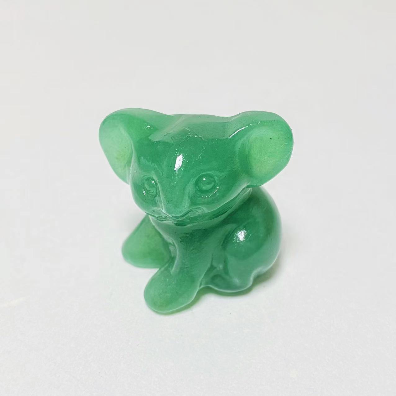 Crystal koala small carvings