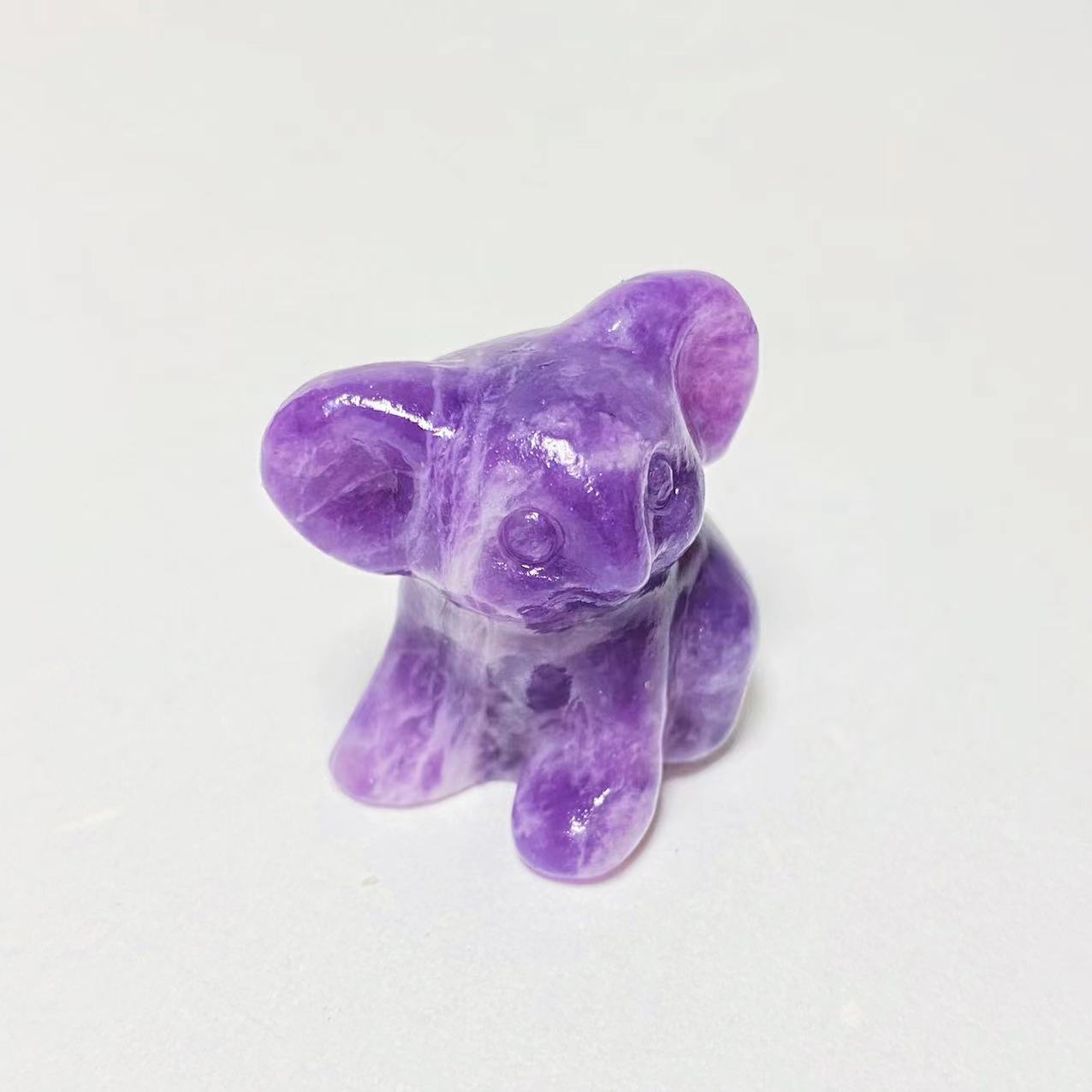 Crystal koala small carvings