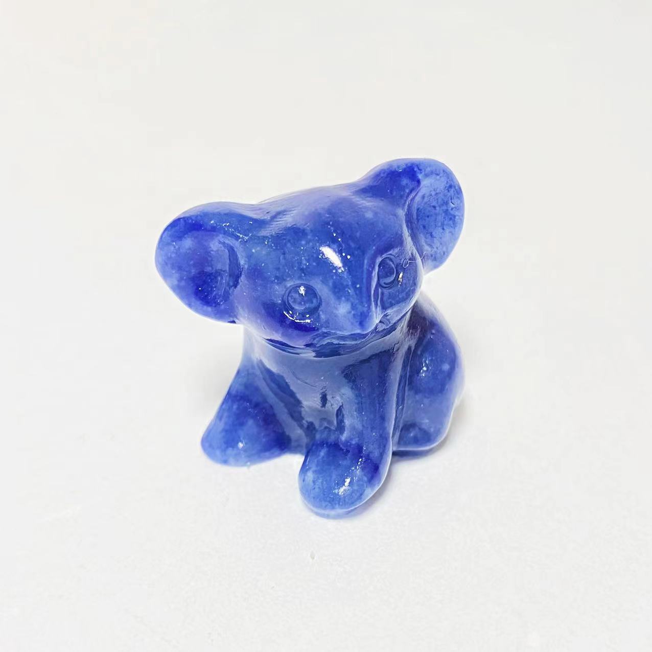 Crystal koala small carvings