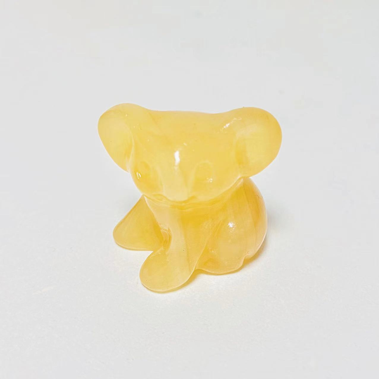 Crystal koala small carvings