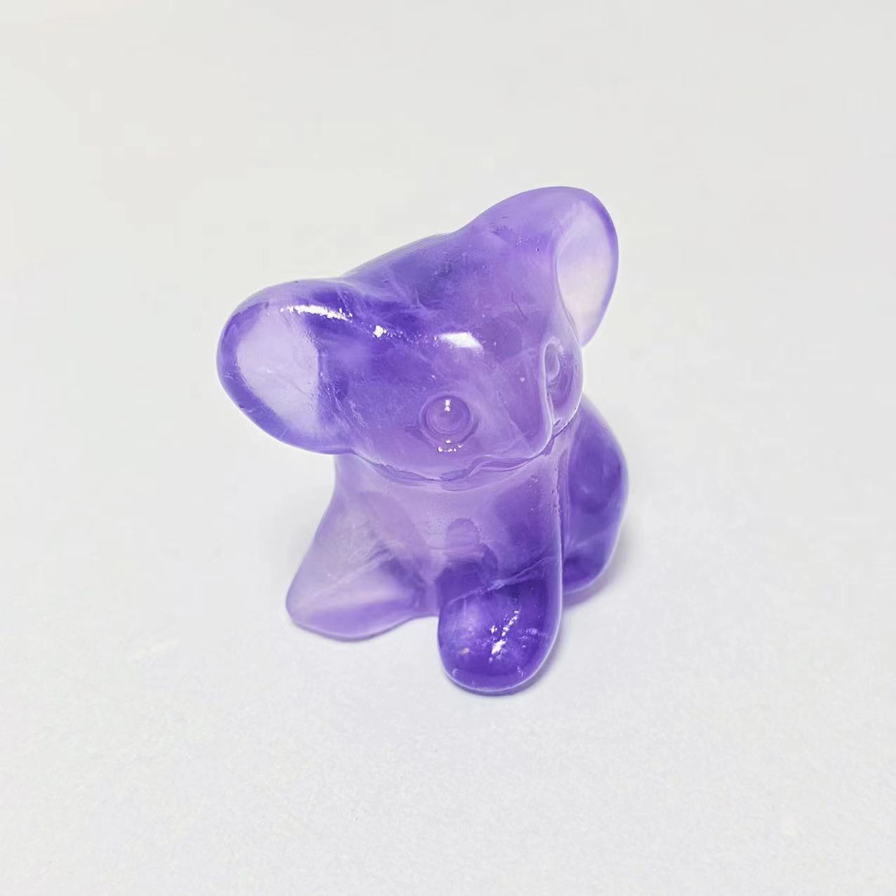 Crystal koala small carvings