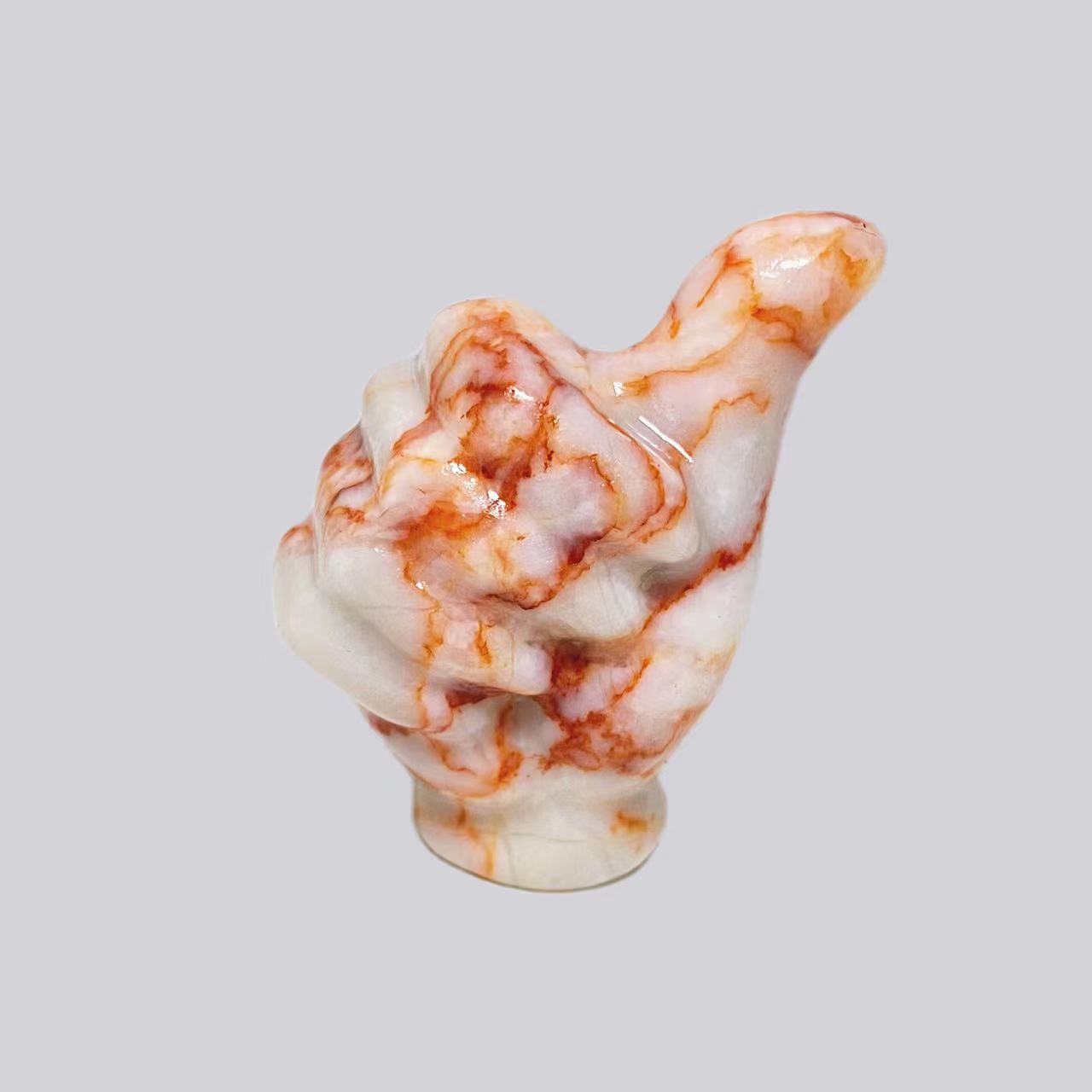 Crystal thumb small carvings