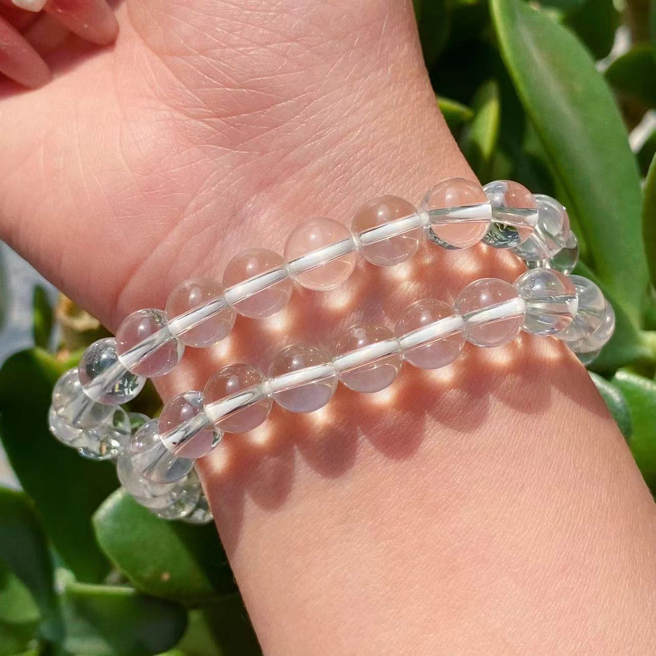 clear quartz bracelet