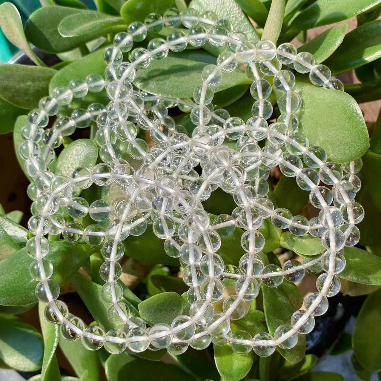 clear quartz bracelet