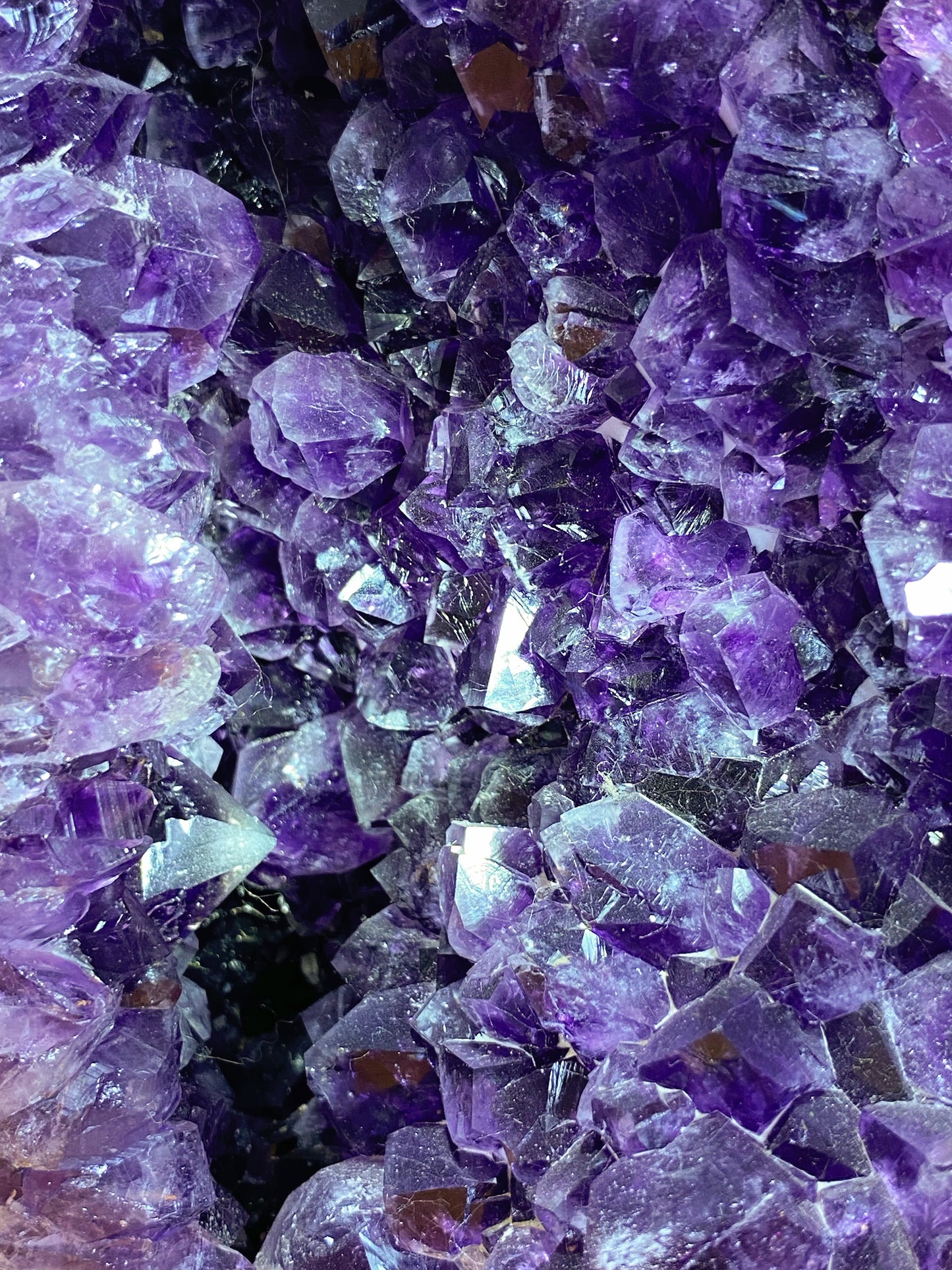 Amethyst clusters freeform #4074