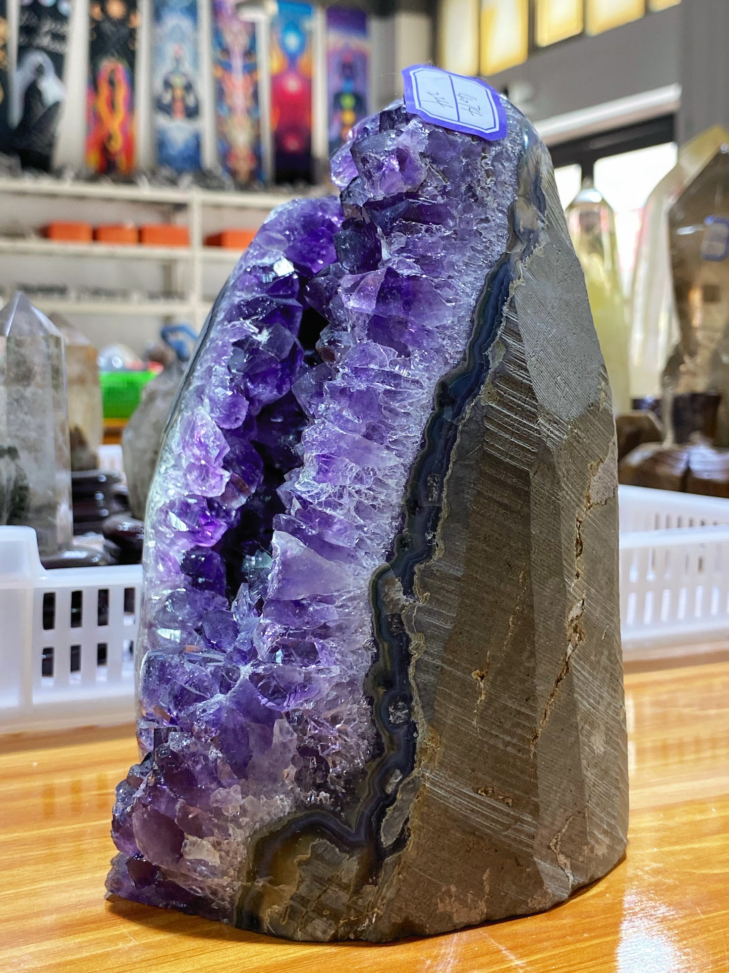 Amethyst clusters freeform #4074