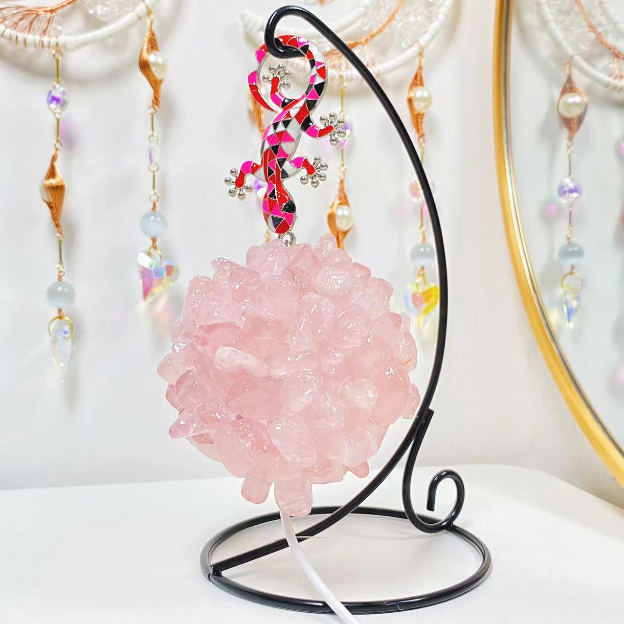 Chips sphere light with stand