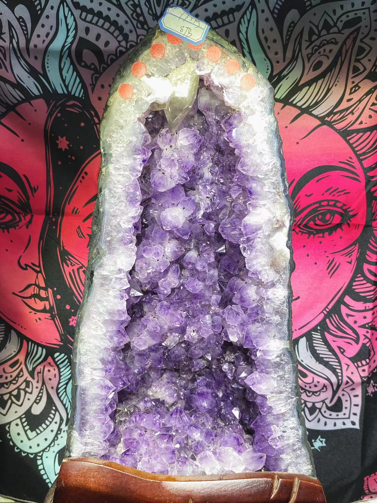 Amethyst clusters freeform#19500