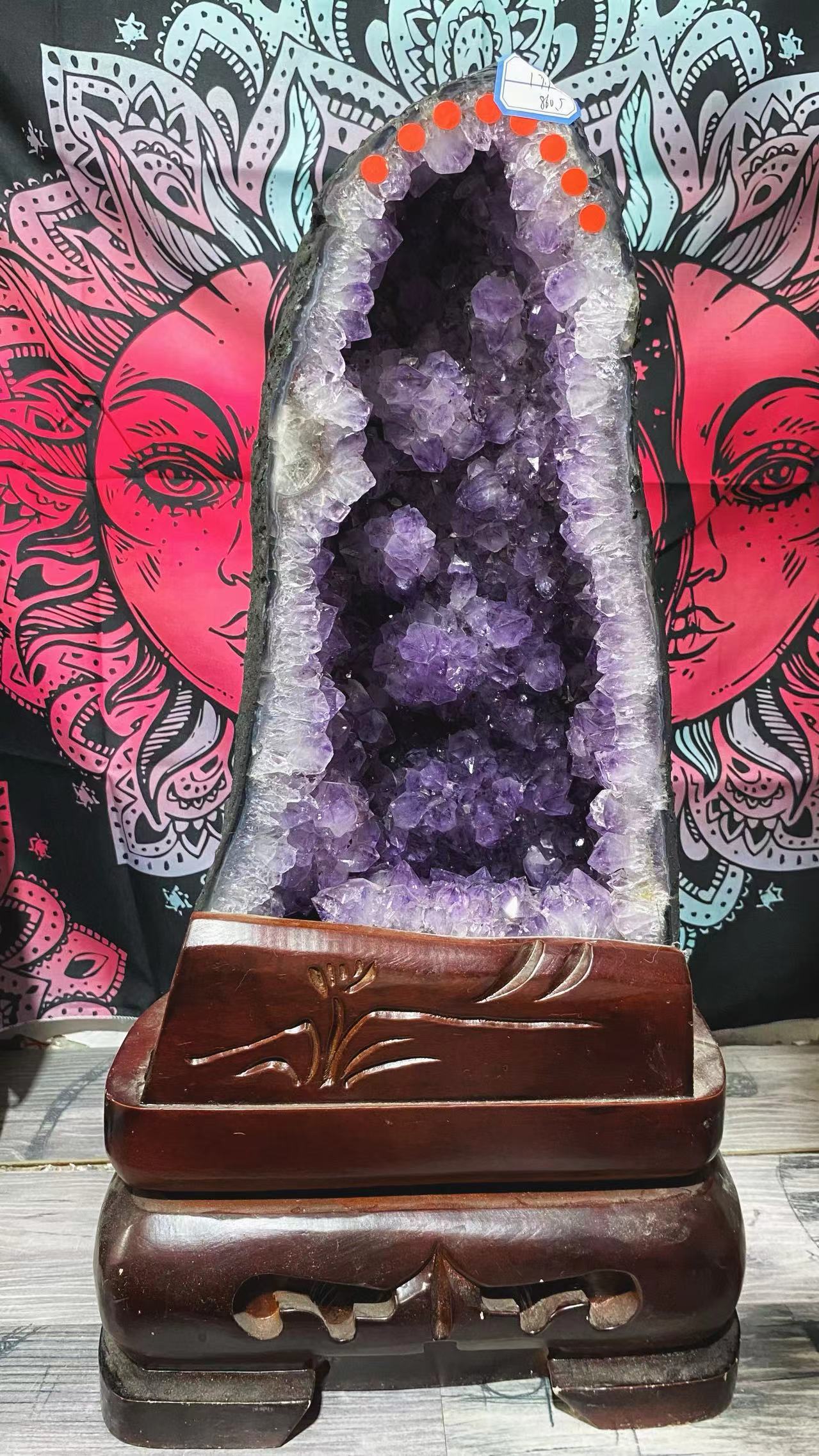 Amethyst clusters freeform#19200