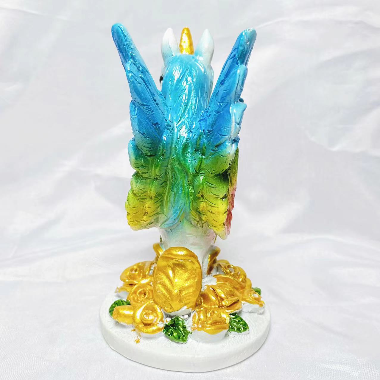 Resin unicorn sphere stand
