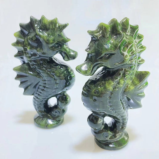 Green Jade  seahorse