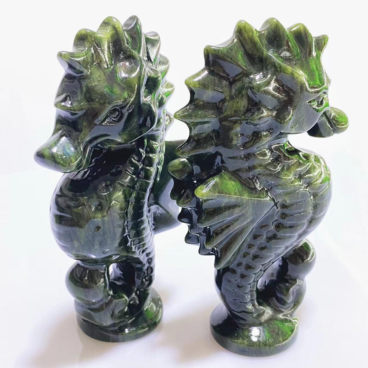 Green Jade  seahorse