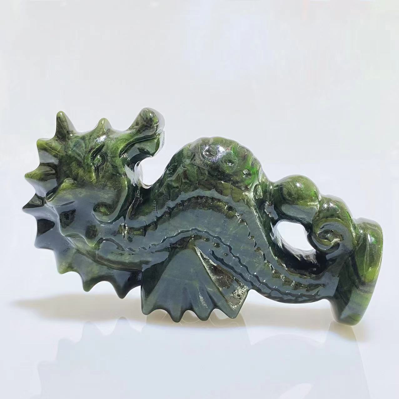 Green Jade  seahorse