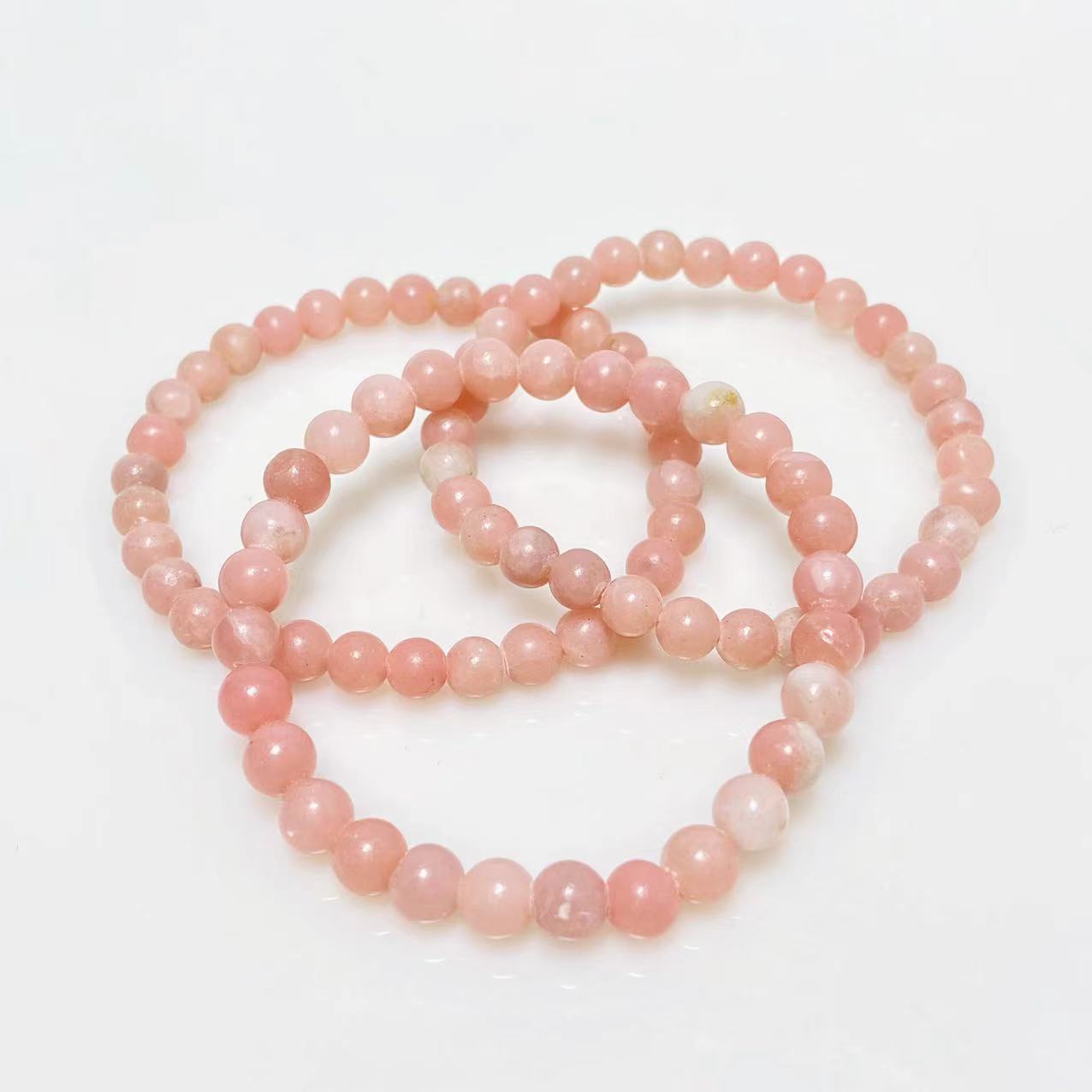 Pink opal bracelets