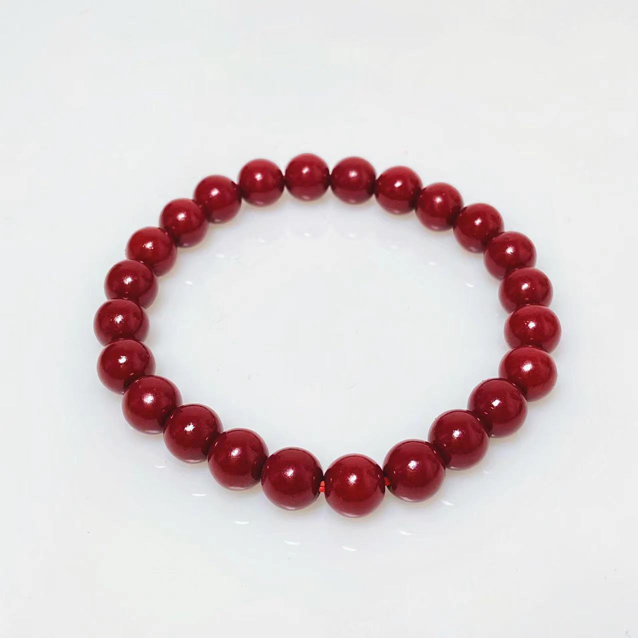 8mm Cinnabar bracelet