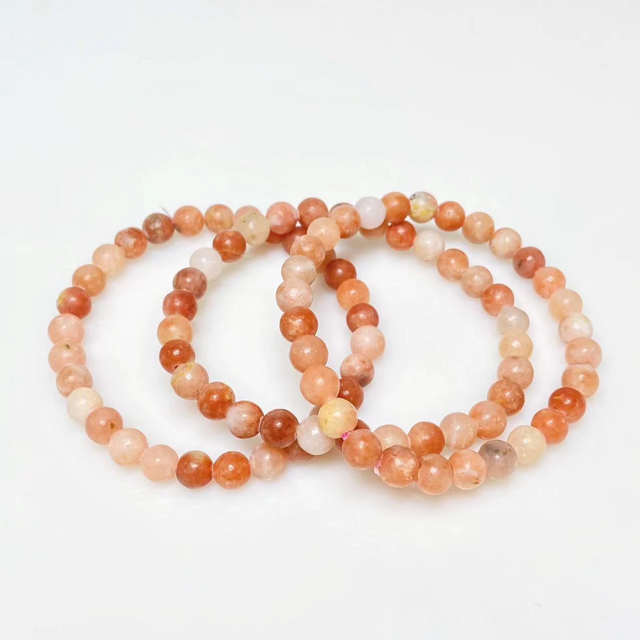 Plum jade bracelet