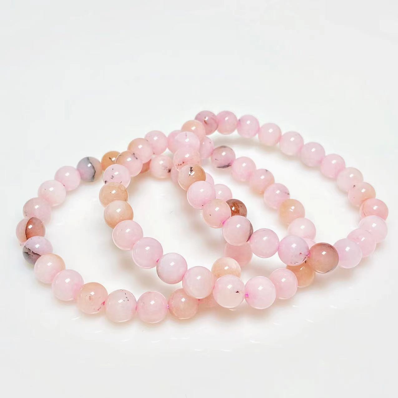 Moss Pink Opal bracelet