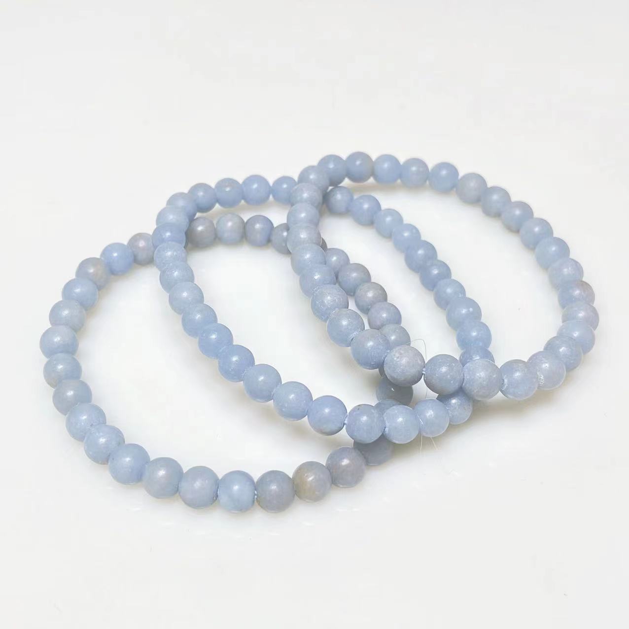 Blue Angelite bracelet