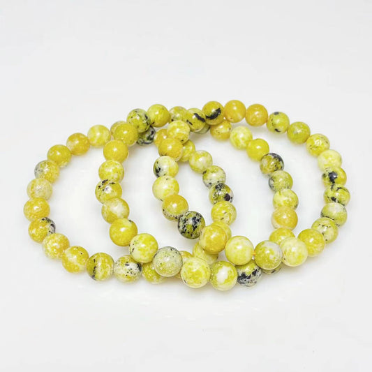 Yellow turquoise bracelet