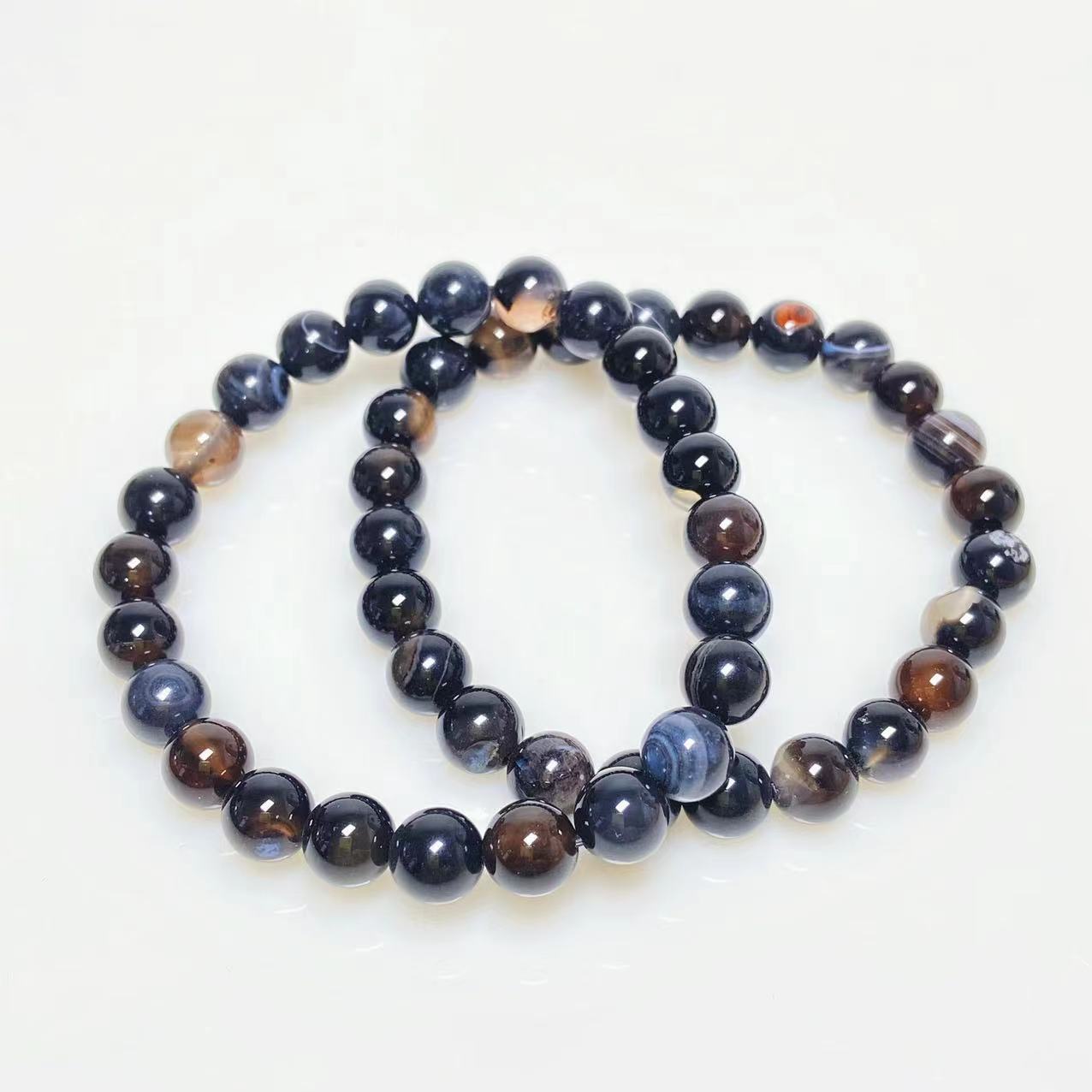 Black agate bracelet