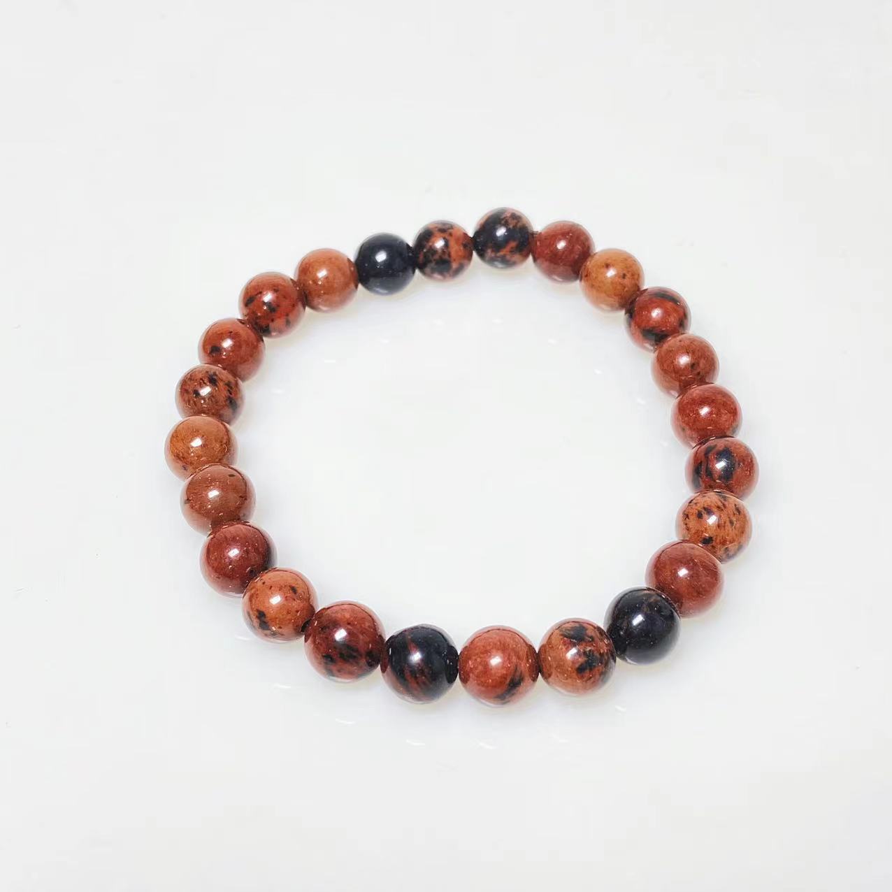mahogany obsidian bracelet