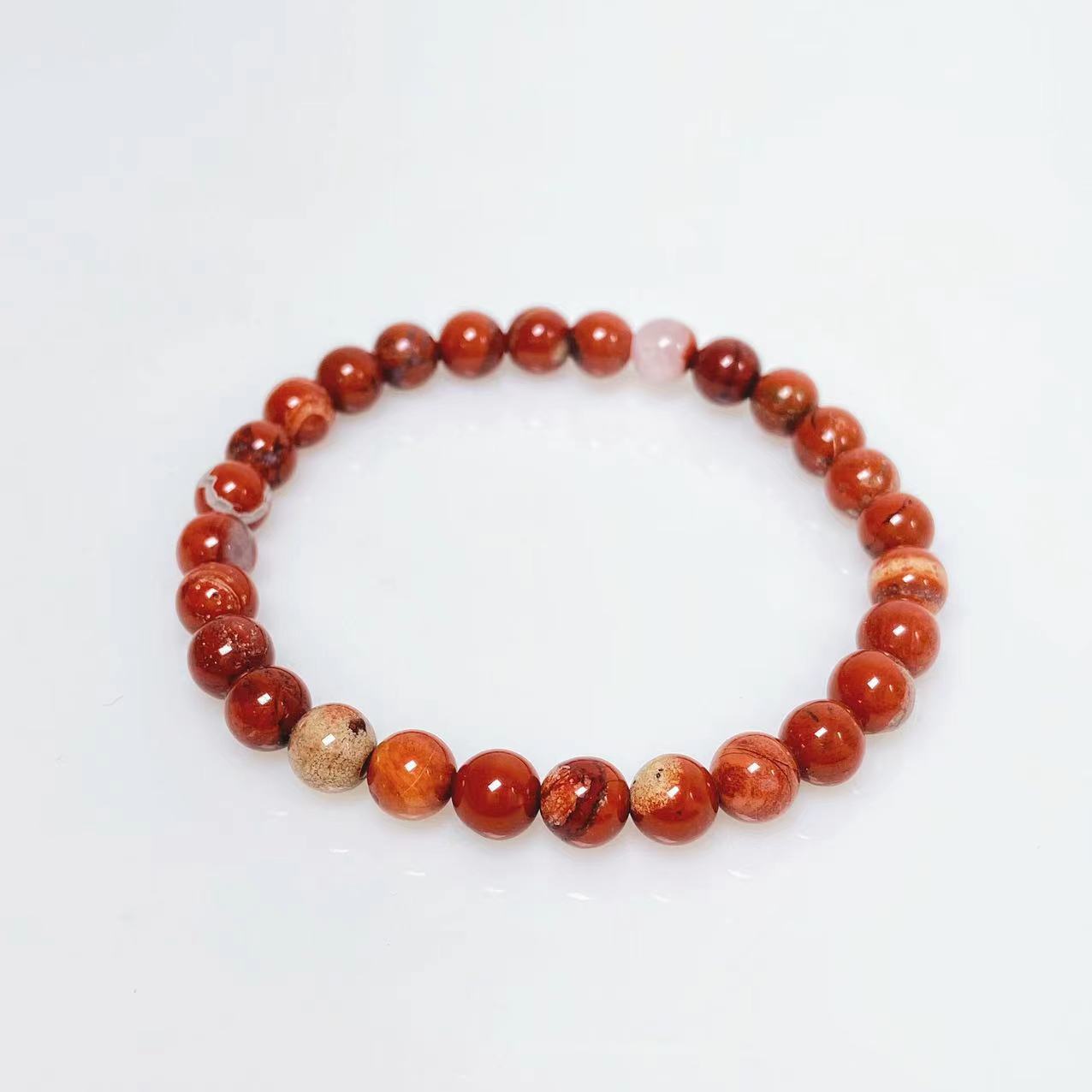 Red jasper bracelet