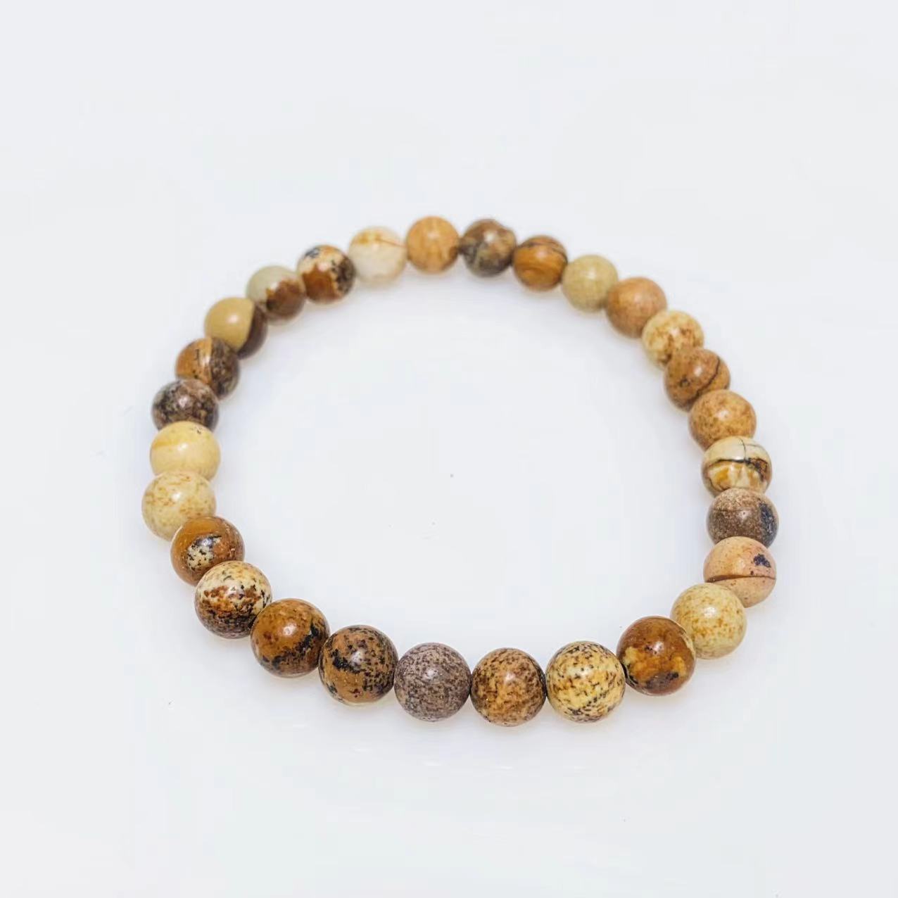 petrified wood bracelet