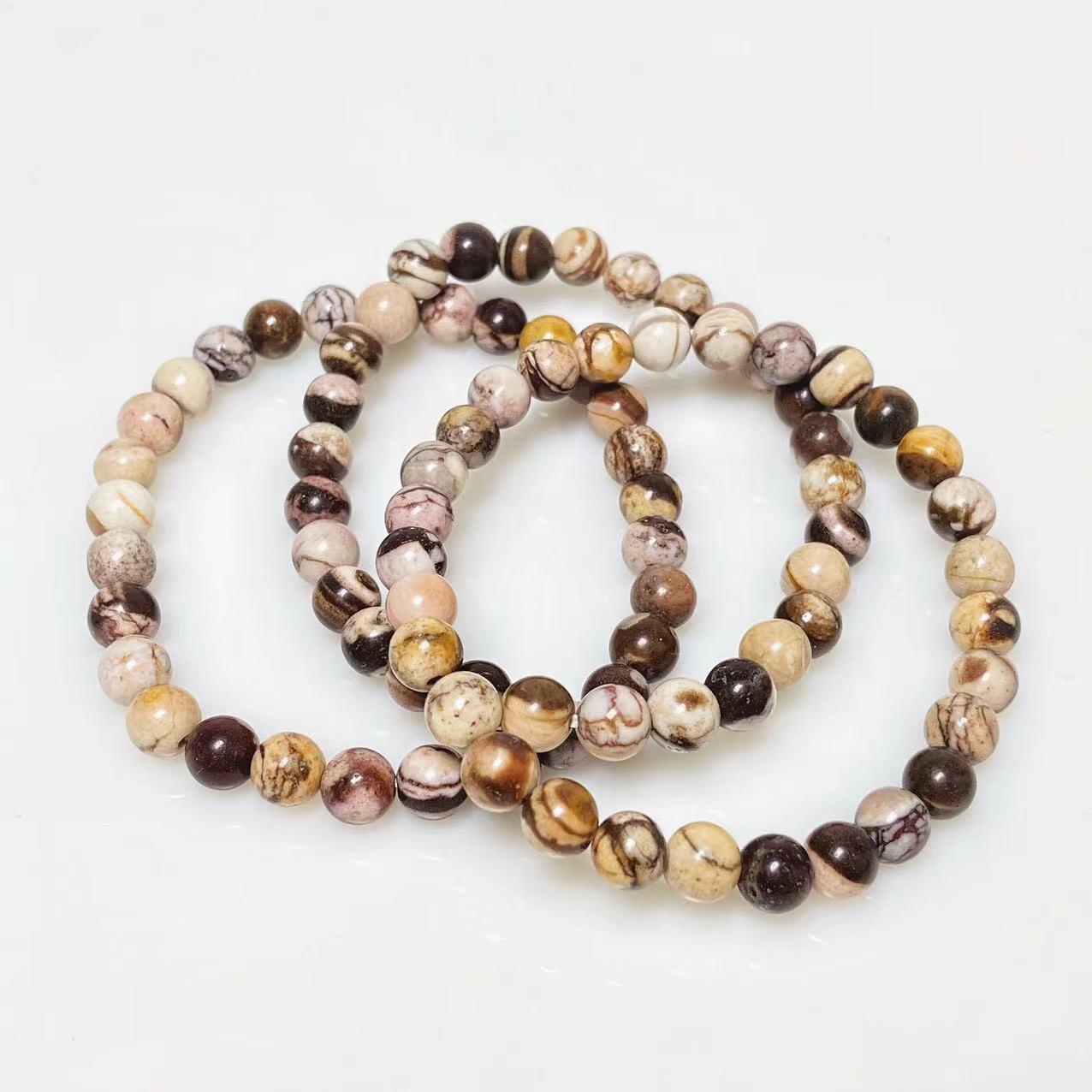 Chocolate calcite bracelet