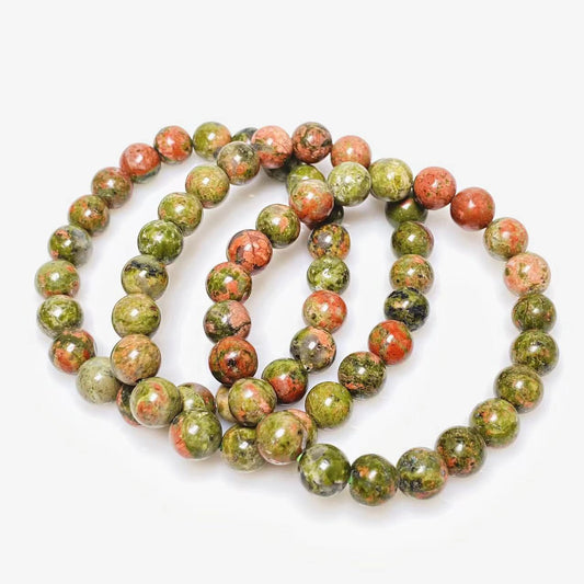 Unakite bracelet