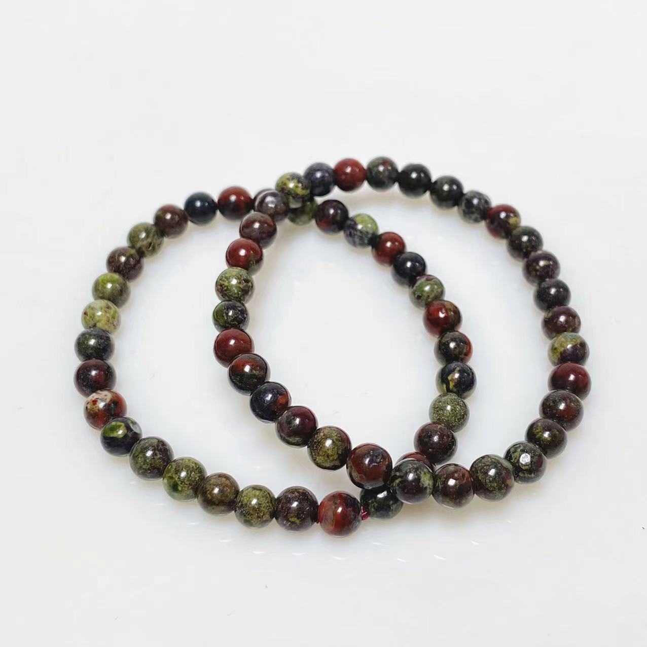 Dragon blood stone bracelet