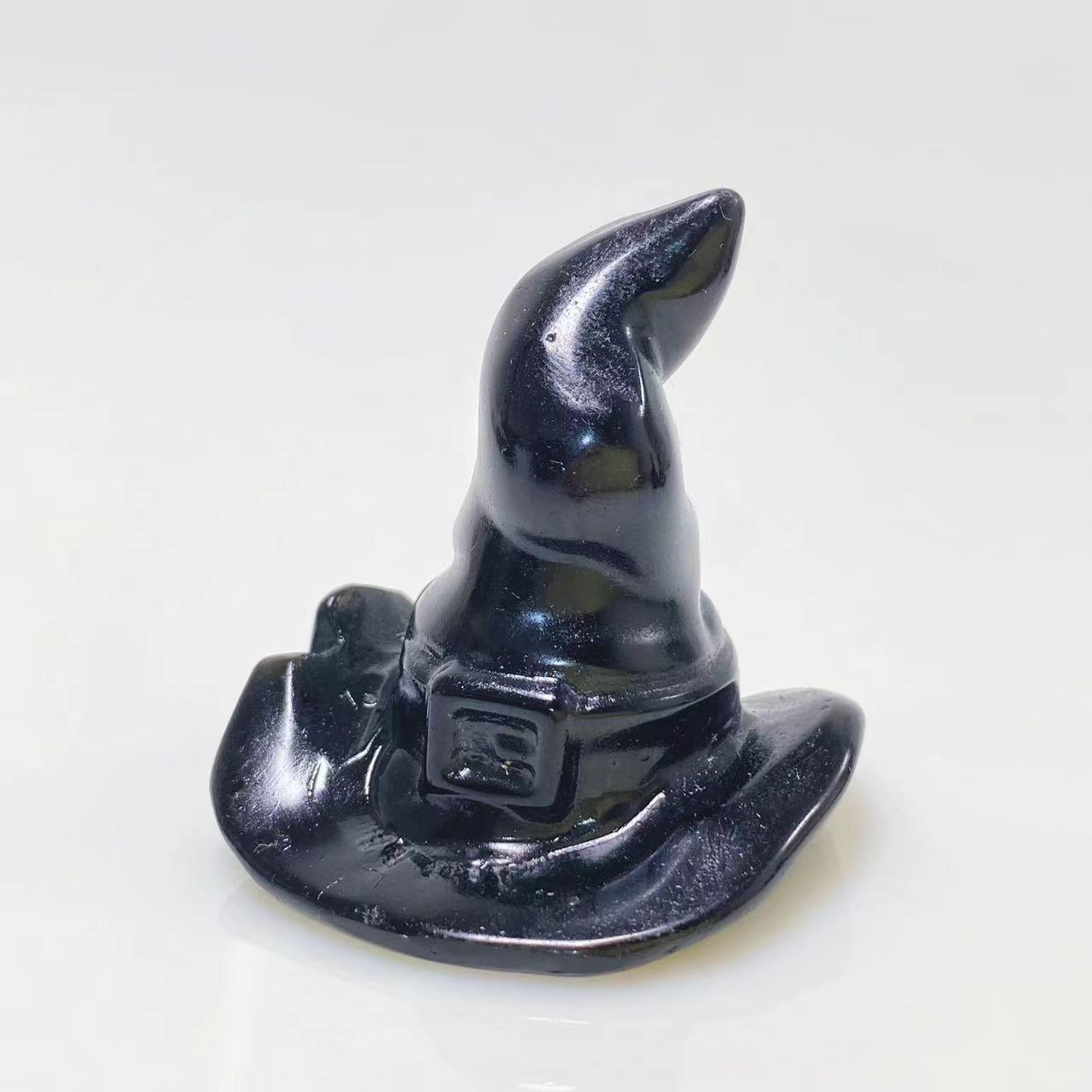 Black obsidian witch's hat