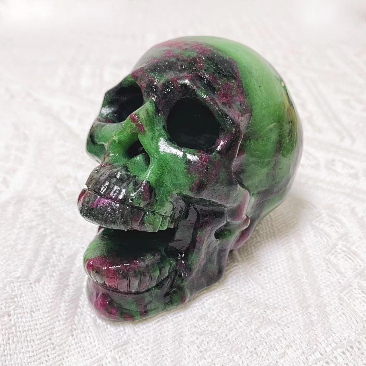 Crystal skull lampshade