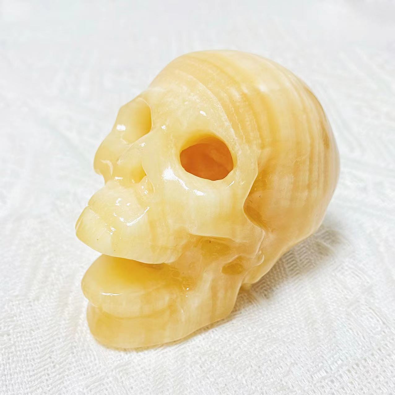 Crystal skull lampshade