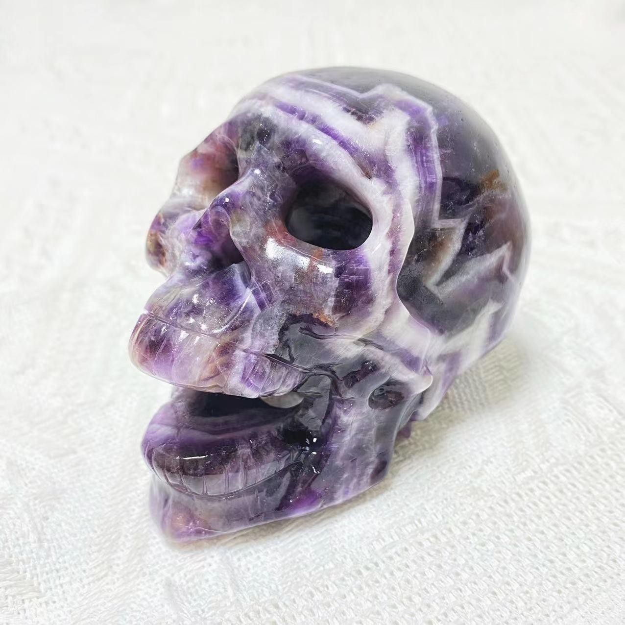 Crystal skull lampshade