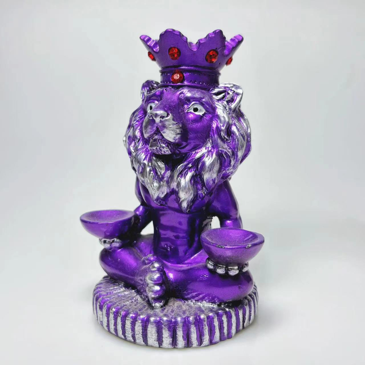 Yoga lion three sphere stand
