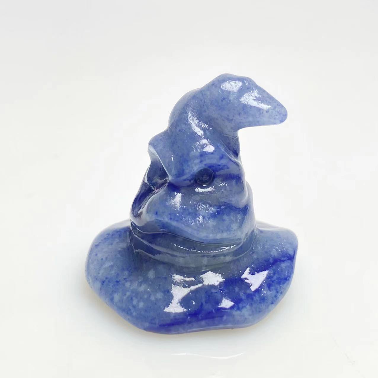 Halloween crystal magic hat carving