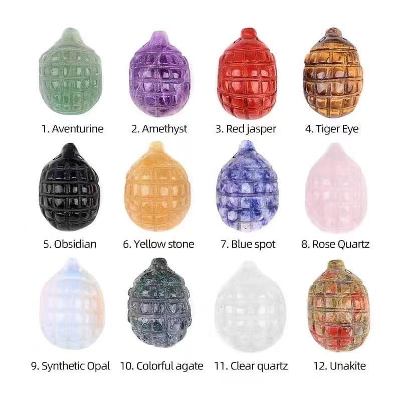 mini crystal sandshrew carving