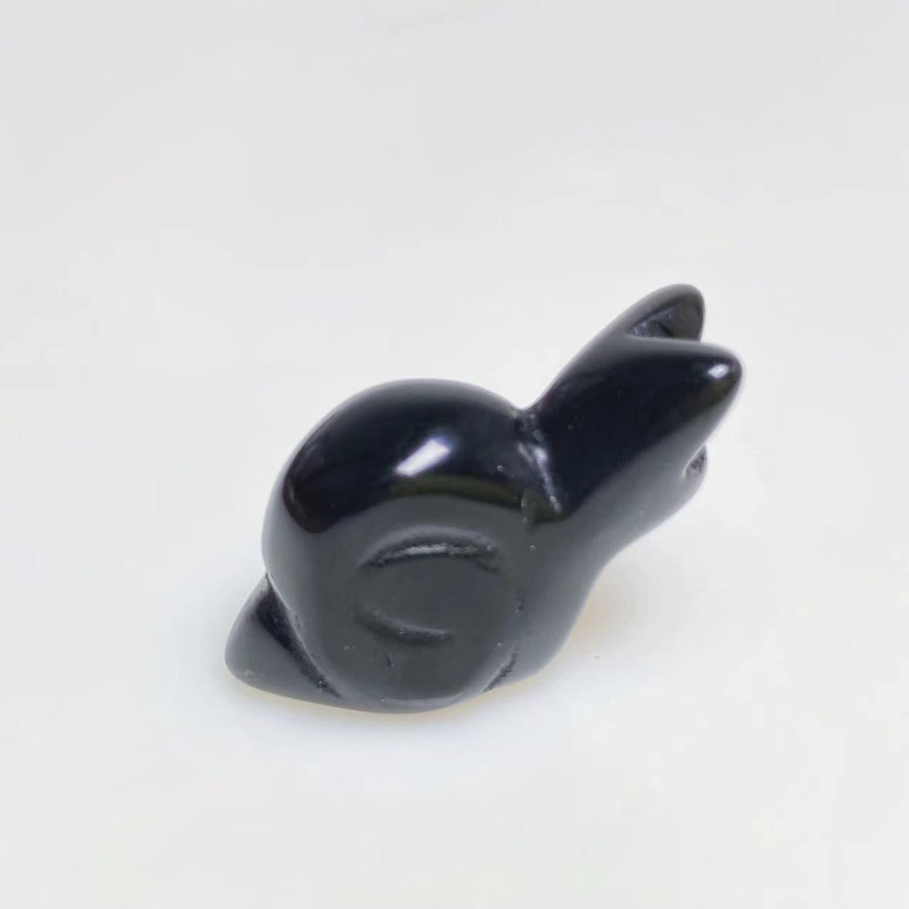 mini crystal snail carvings