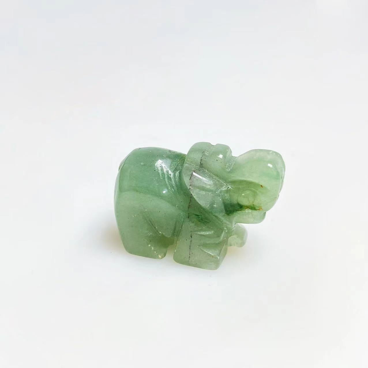 Mini elephant carvings