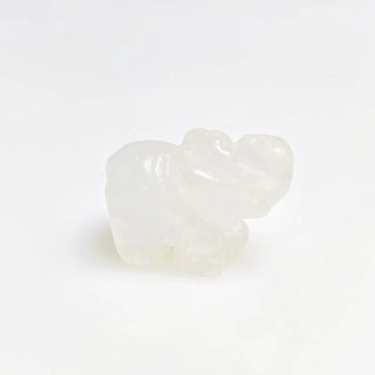 Mini elephant carvings