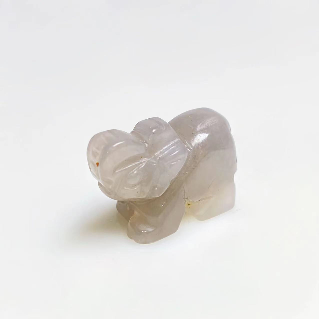 Mini elephant carvings