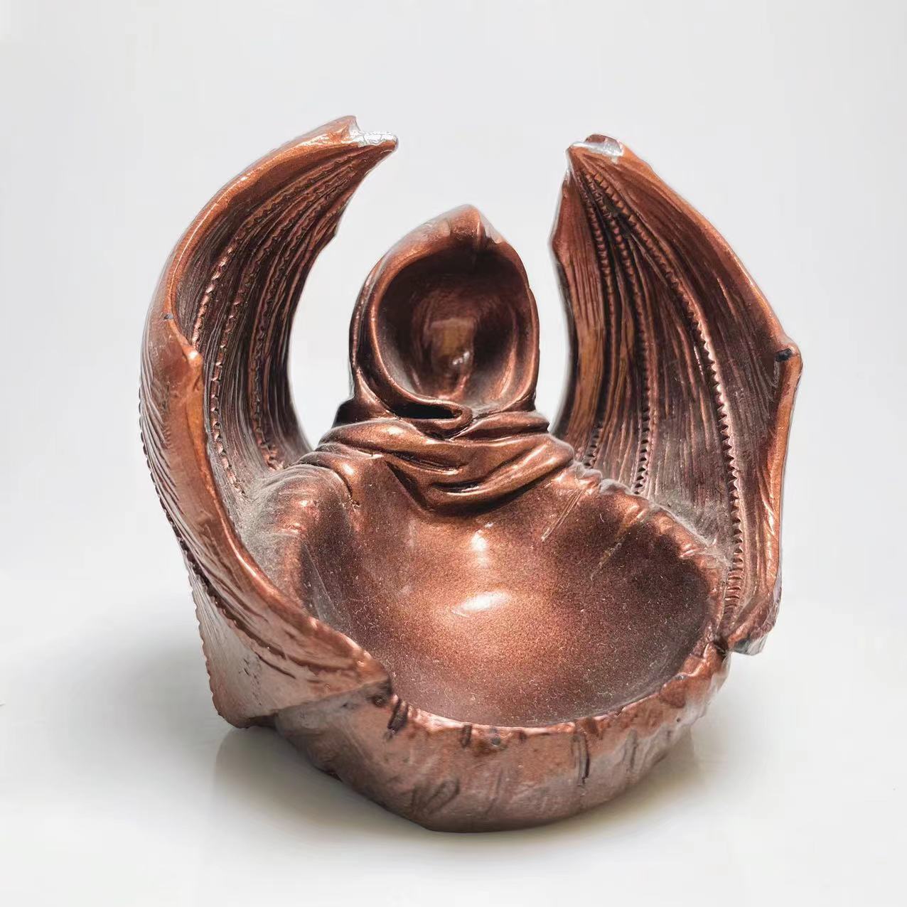 Resin ghost wings sphere stand