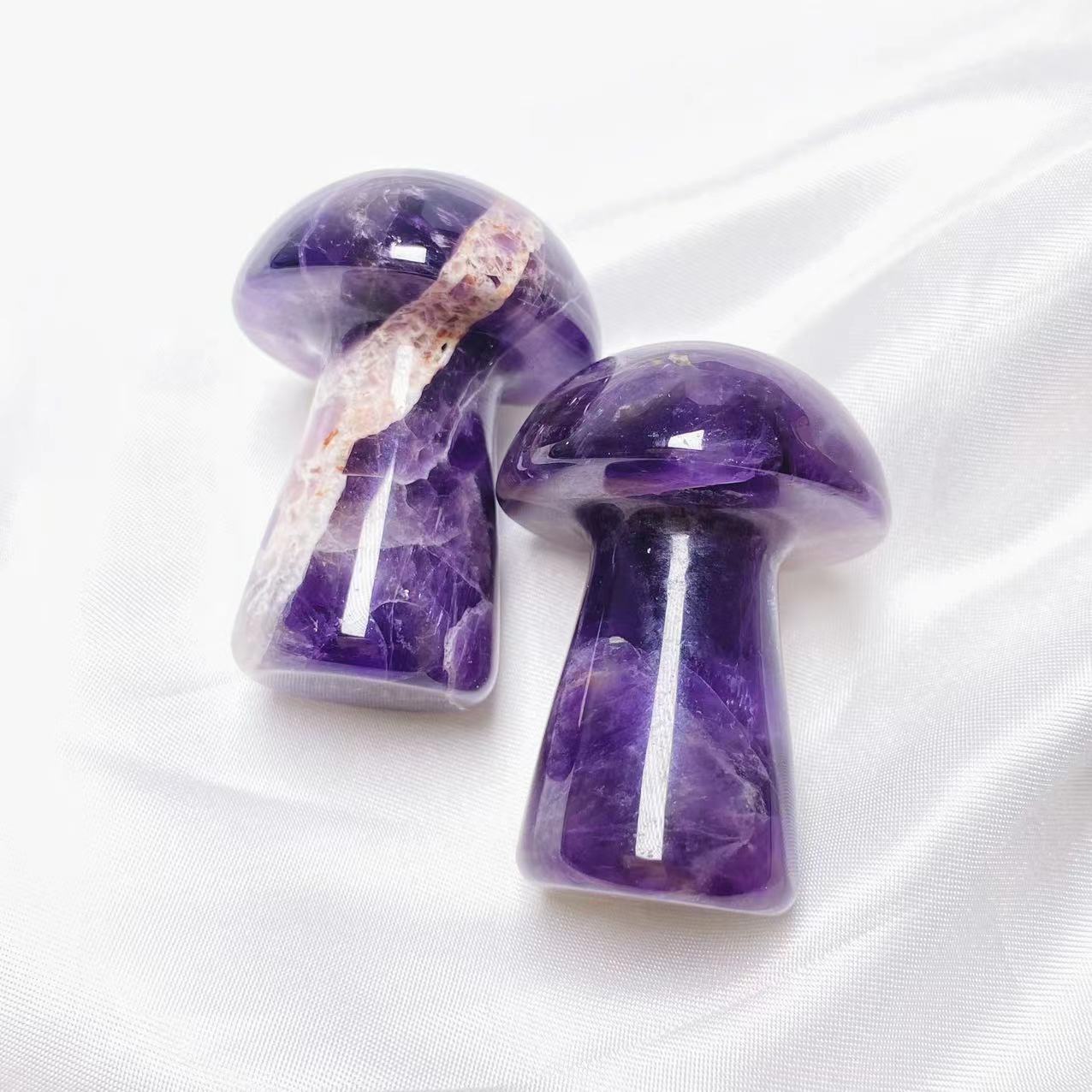 Crystal 2 inches mushroom