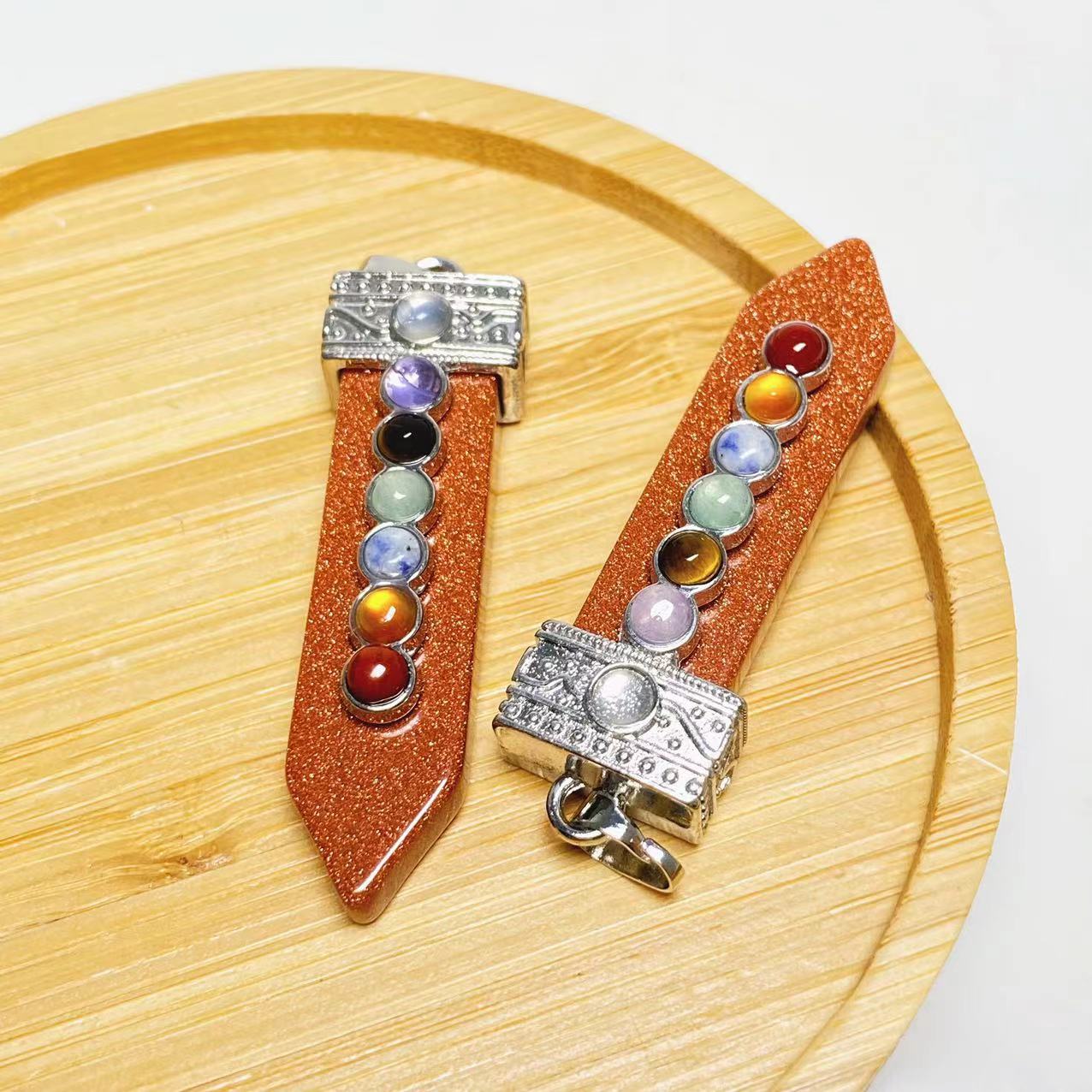 Chakra sword pendant