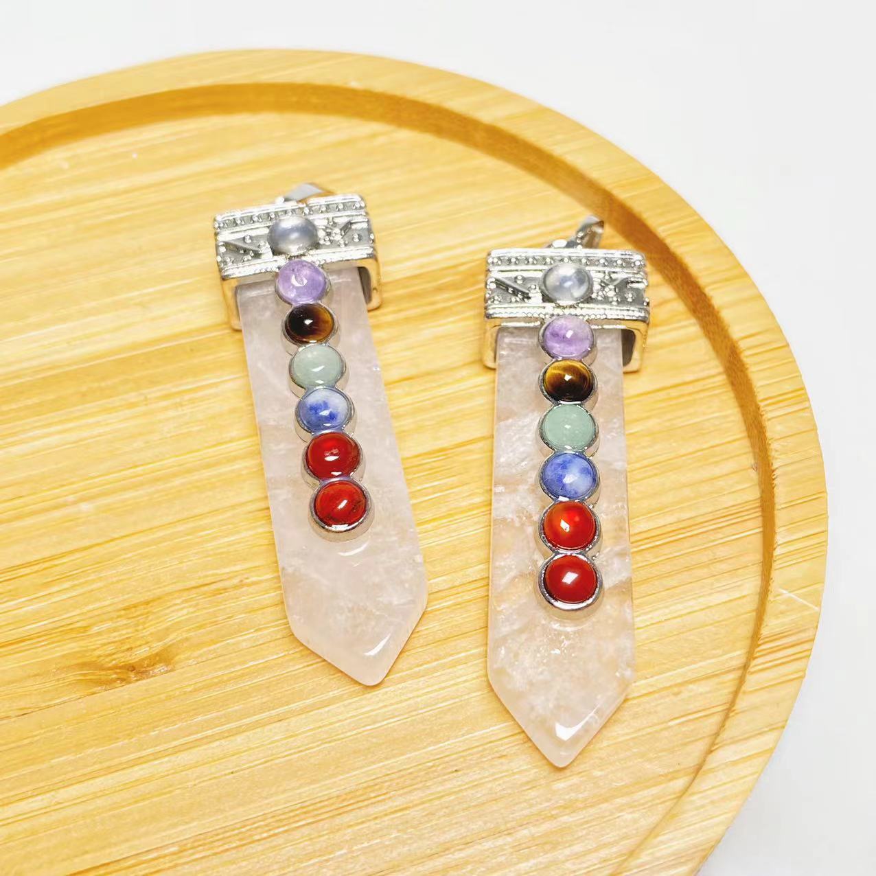 Chakra sword pendant