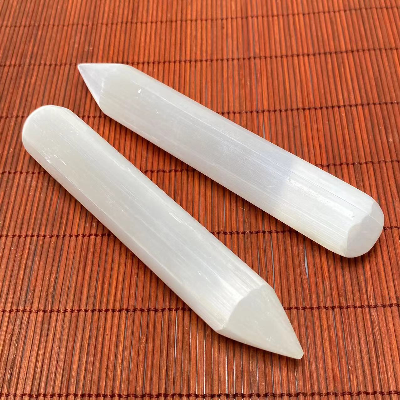 Selenite massage stick