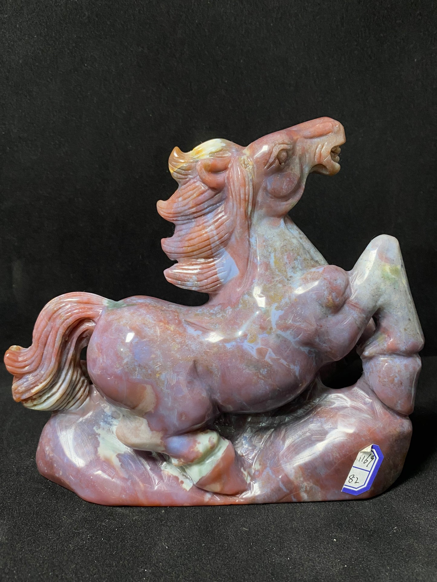 Ocean jasper horse #1169